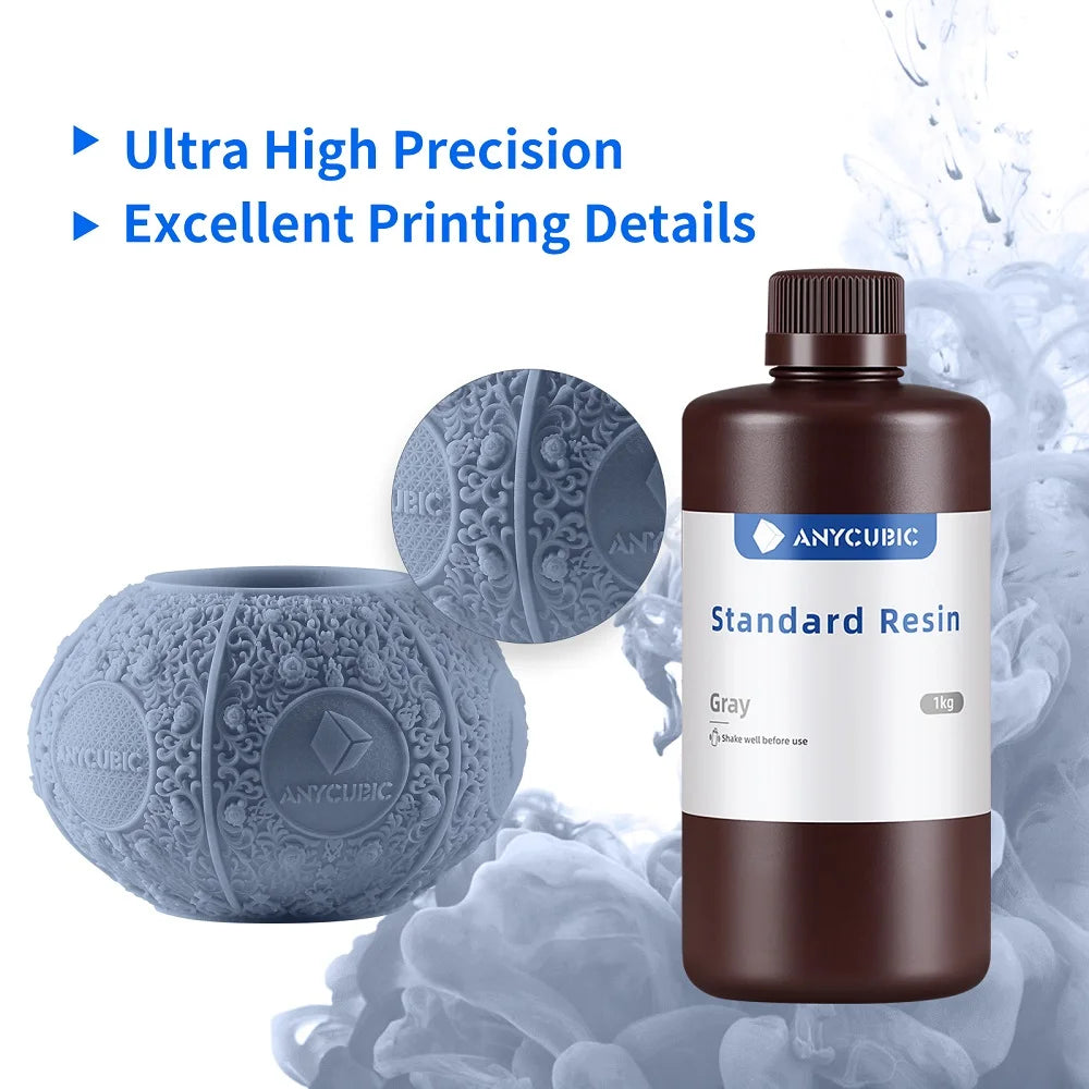 ANYCUBIC 405nm UV Resin Standard Resin For LCD 3D Printer For Photon Mono 7 Pro 3D Printing Materials Photosensitive Resin