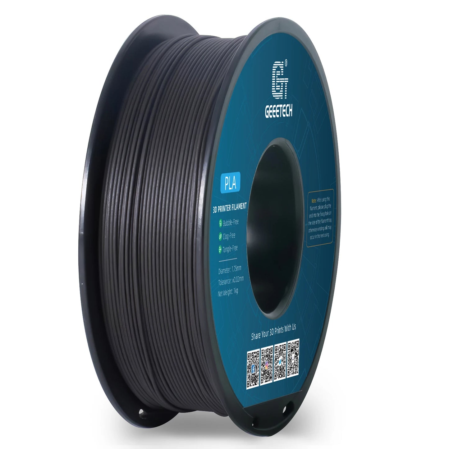Geeetech Wood PLA 1kg 1.75mm Filament 3d Print wire Vacuum Packaging Local Warehouses Colorful Plastic for FDM 3D printer