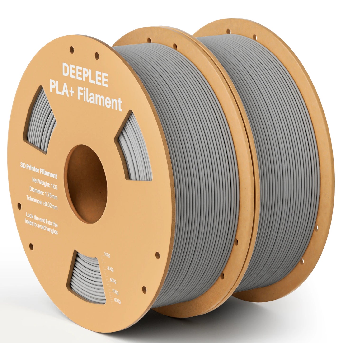 DEEPLEE PLA+ Filament 1.75mm 3D PLA for 3D Printer Consumables Material Compatible with Most FDM Printers(1KG/Spool, 2.2 lbs)