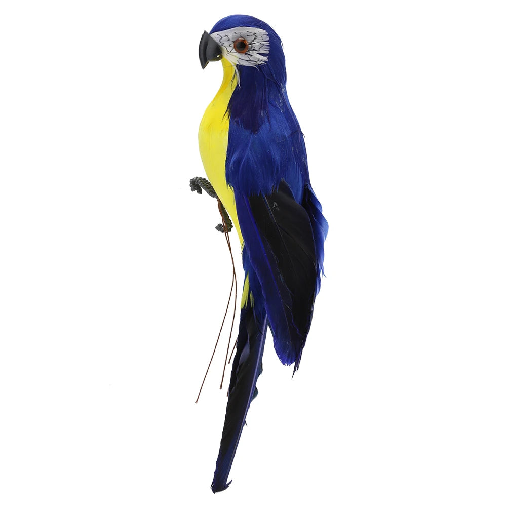 Artificial Simulation Foam Bird Creative Foam Feather Artificial Parrot Fake Animal Bird Imitation Bird Model Home Ornament