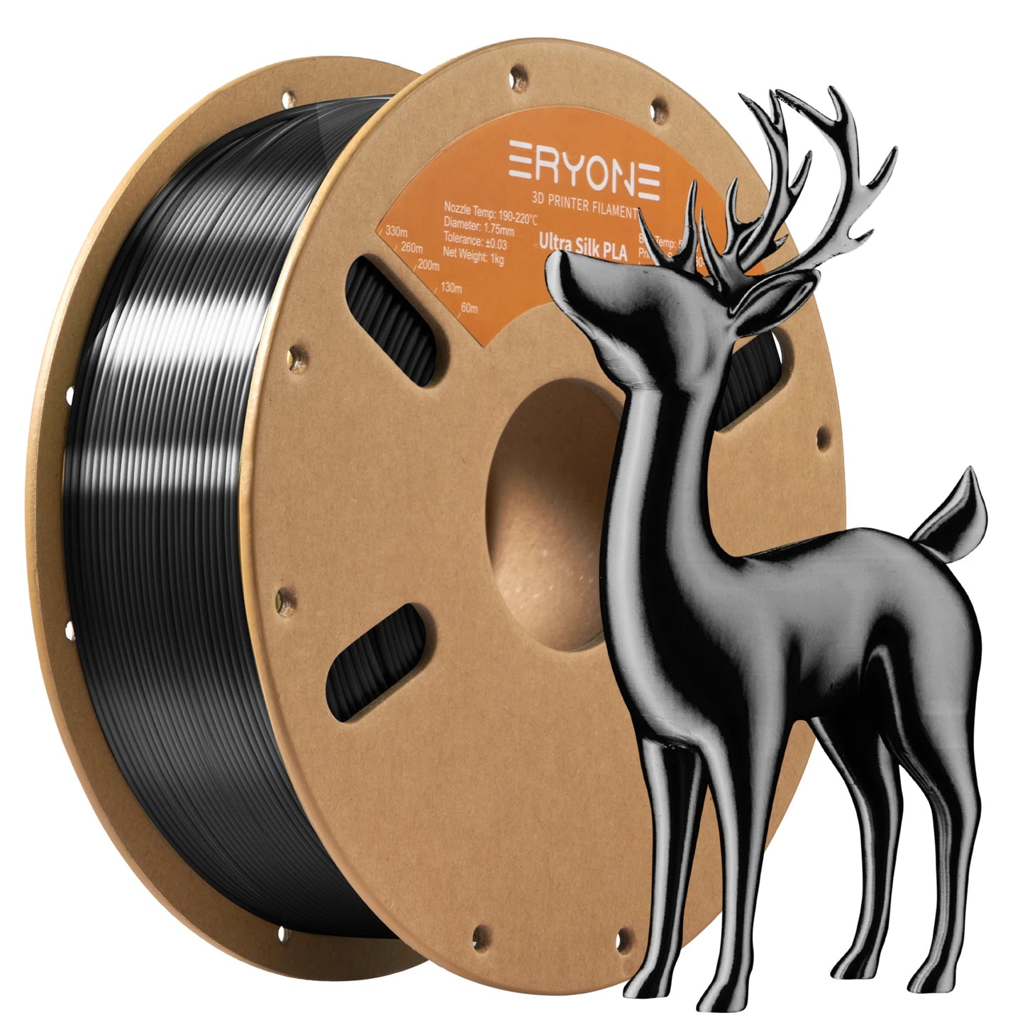 Eryone Promotion New Arrival Ultra SILK PLA Filament 3D Printing 1/3/5/10KG 1.75mm For 3D Printer High Quality Fast delivery