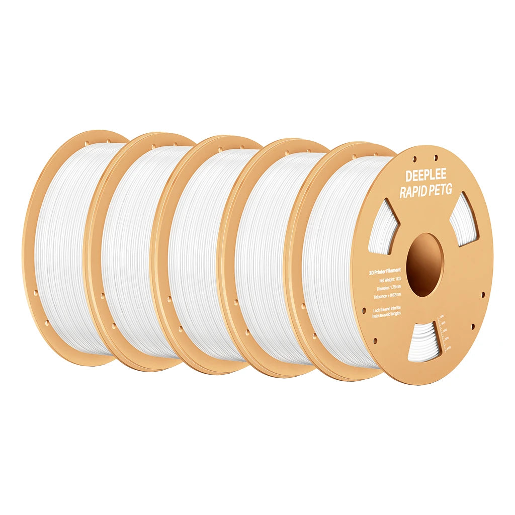 DEEPLEE Rapid PETG Filament 1.75mm 1KG 3d printing materials PETG Black Filament 1kg Fits for Most FDM 3D Printers DEEPLEE