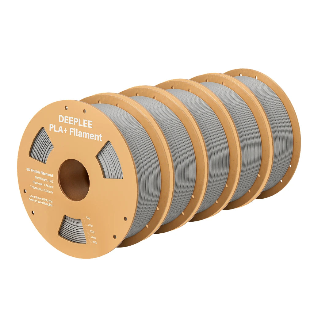DEEPLEE PLA+ Filament 1.75mm 3D PLA for 3D Printer Consumables Material Compatible with Most FDM Printers(1KG/Spool, 2.2 lbs)
