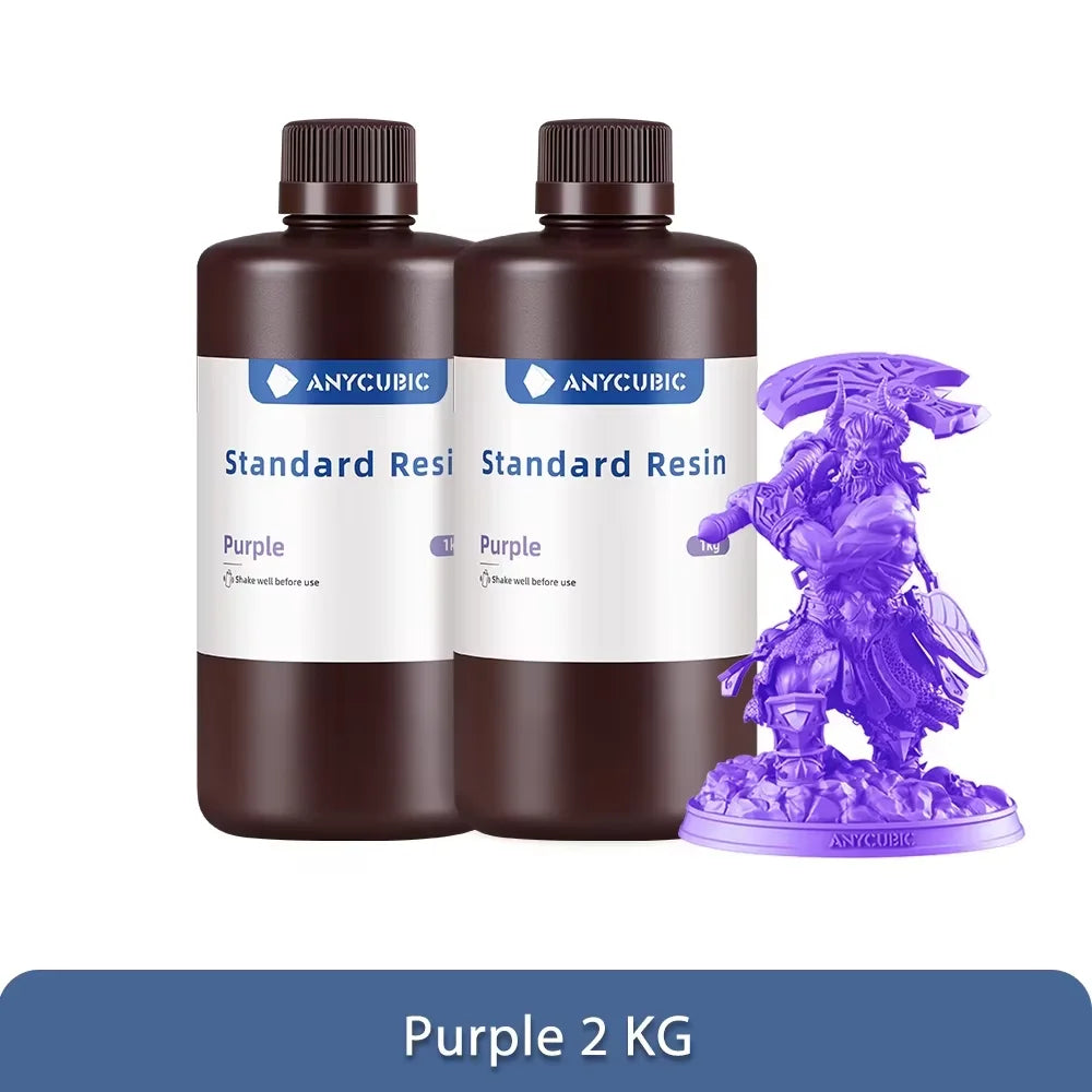ANYCUBIC 405nm UV Resin Standard Resin For LCD 3D Printer For Photon Mono 7 Pro 3D Printing Materials Photosensitive Resin