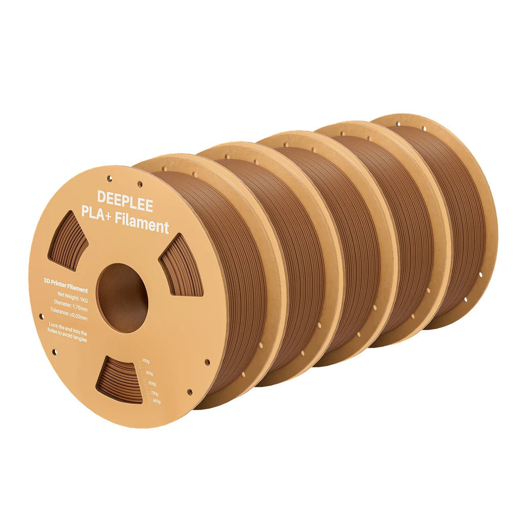 DEEPLEE PLA+ Filament 1.75mm 3D PLA for 3D Printer Consumables Material Compatible with Most FDM Printers(1KG/Spool, 2.2 lbs)