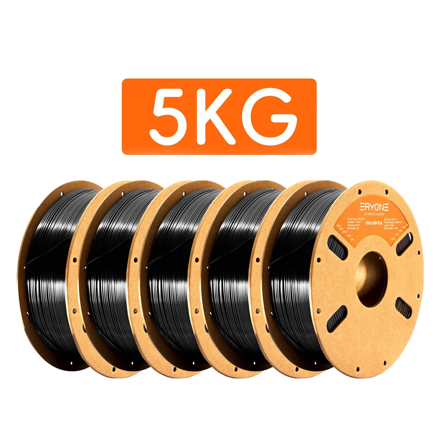 Eryone Promotion New Arrival Ultra SILK PLA Filament 3D Printing 1/3/5/10KG 1.75mm For 3D Printer High Quality Fast delivery