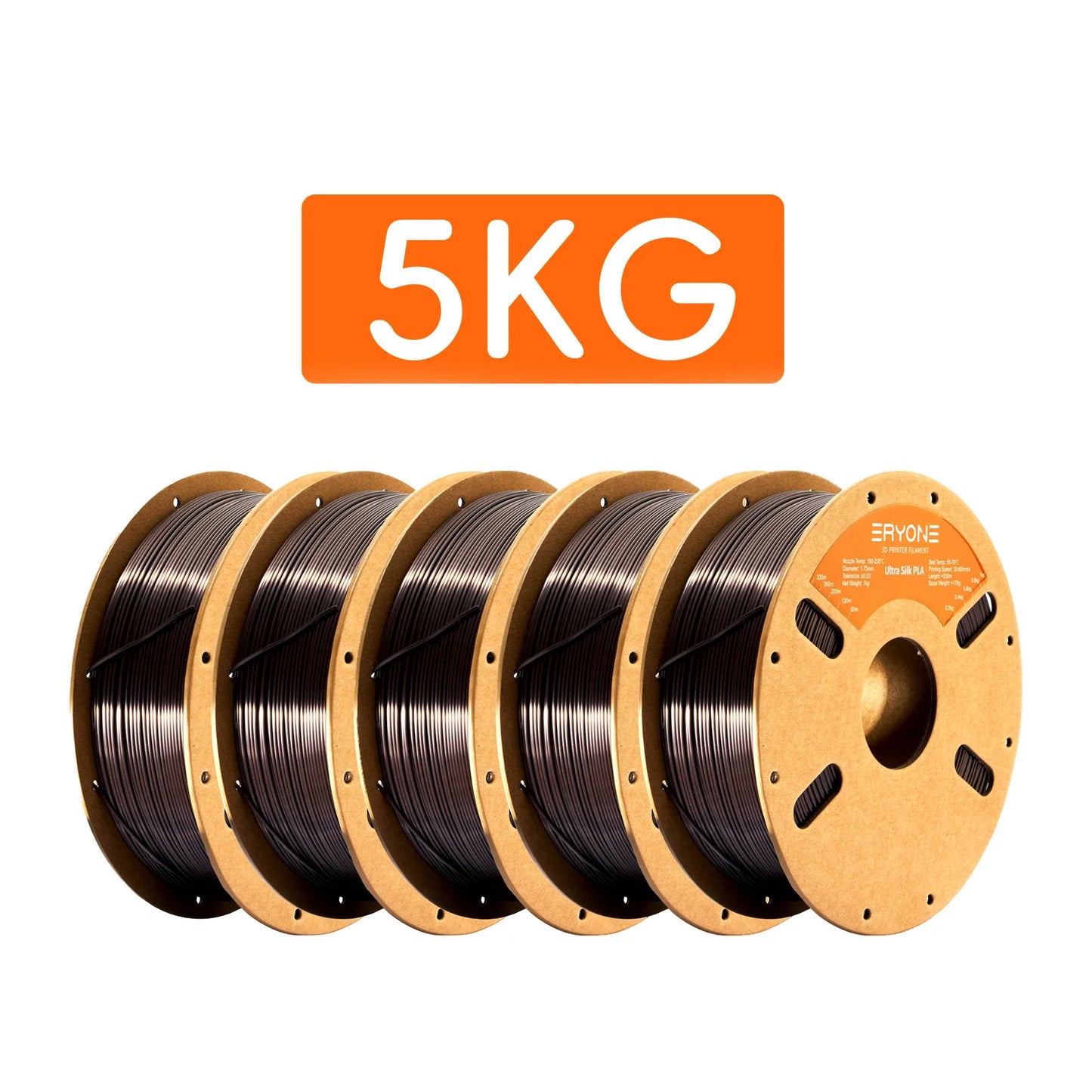 Eryone Promotion New Arrival Ultra SILK PLA Filament 3D Printing 1/3/5/10KG 1.75mm For 3D Printer High Quality Fast delivery
