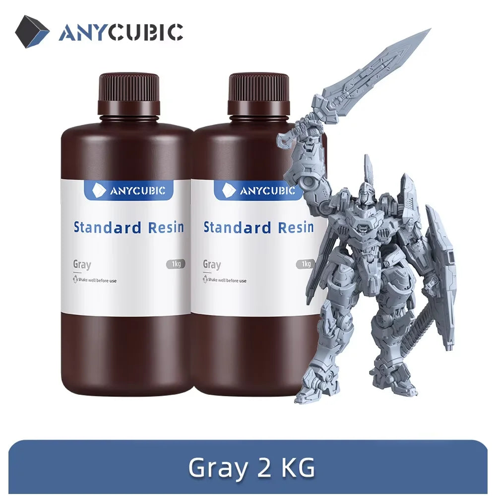 ANYCUBIC 405nm UV Resin Standard Resin For LCD 3D Printer For Photon Mono 7 Pro 3D Printing Materials Photosensitive Resin