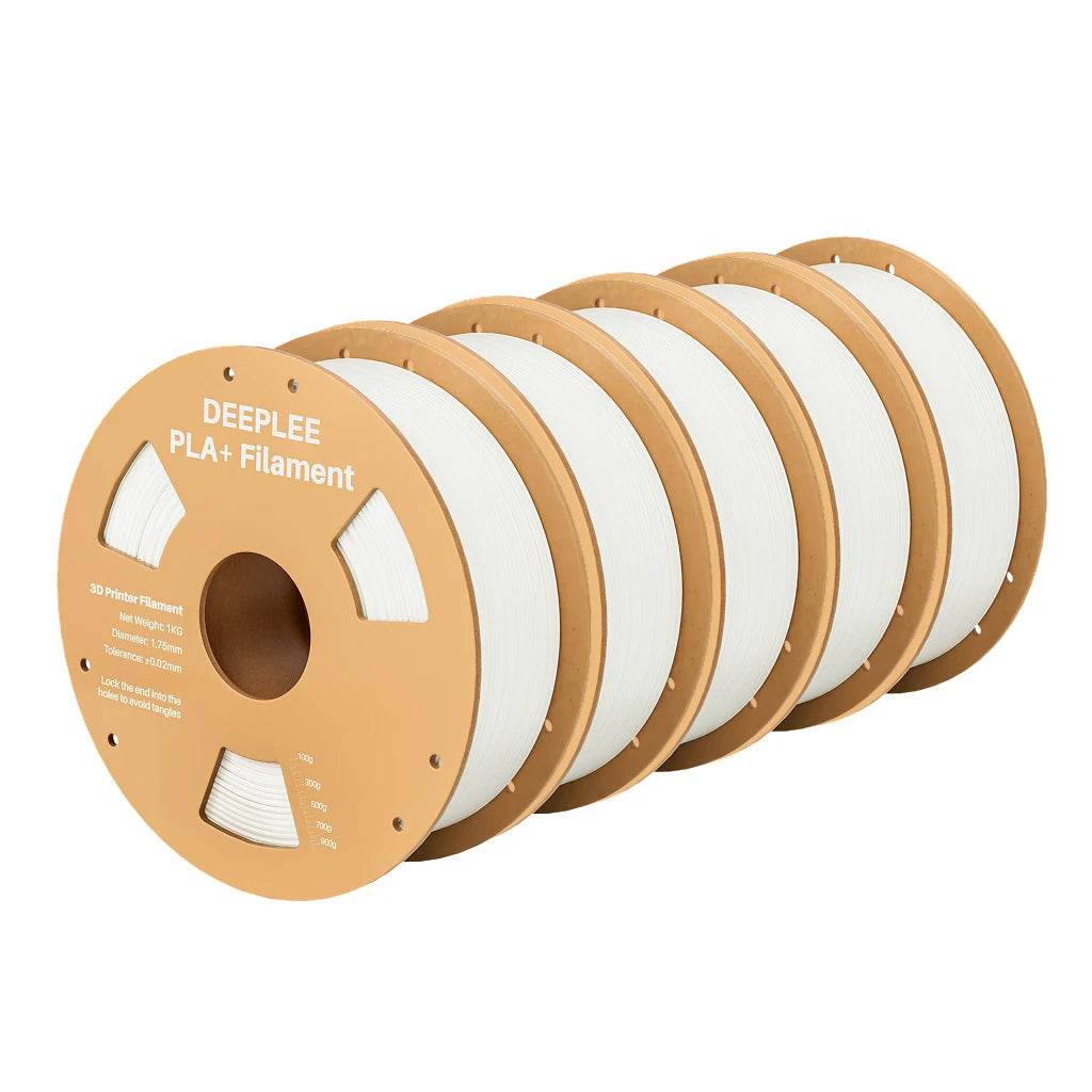 DEEPLEE PLA+ Filament 1.75mm 3D PLA for 3D Printer Consumables Material Compatible with Most FDM Printers(1KG/Spool, 2.2 lbs)