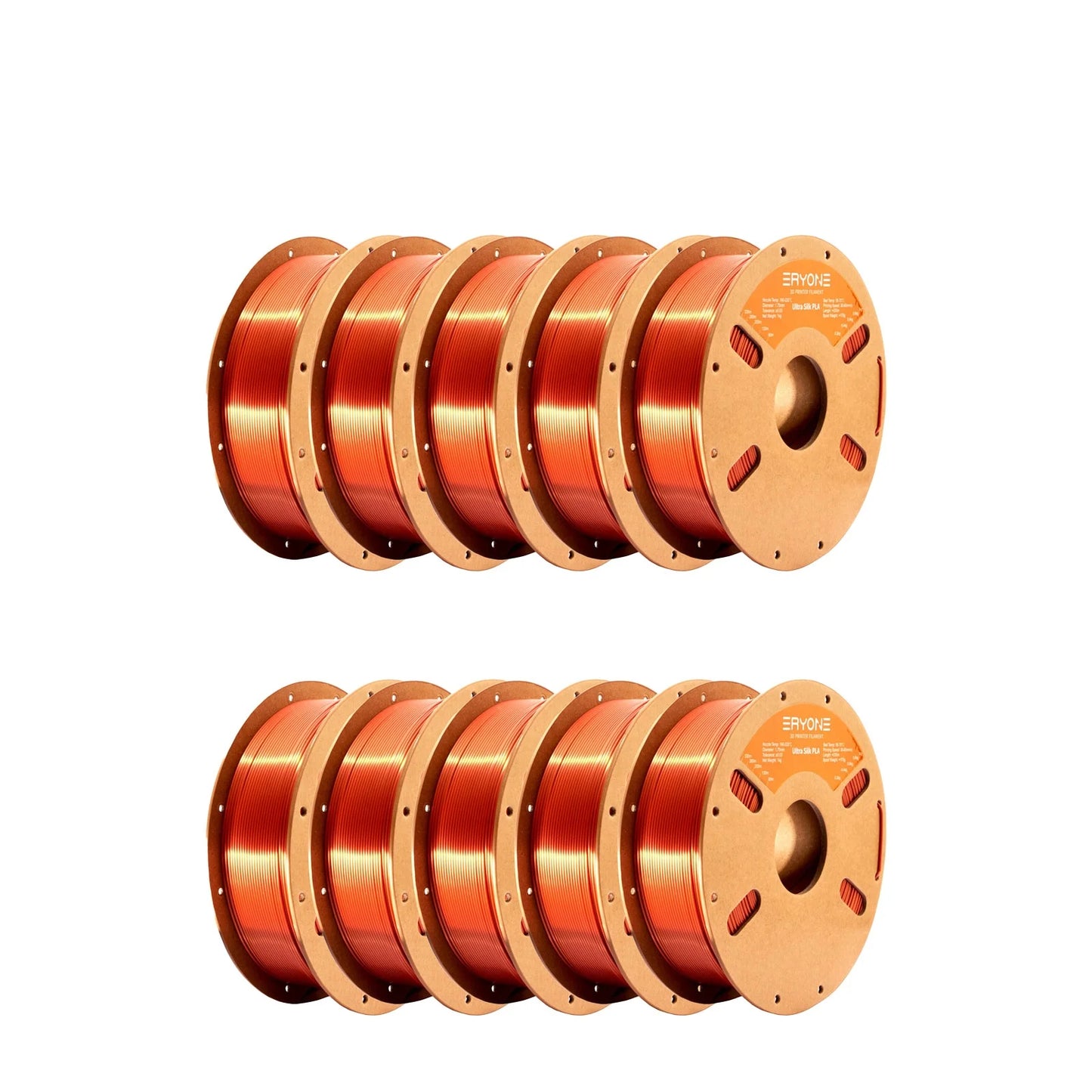 Eryone Promotion New Arrival Ultra SILK PLA Filament 3D Printing 1/3/5/10KG 1.75mm For 3D Printer High Quality Fast delivery