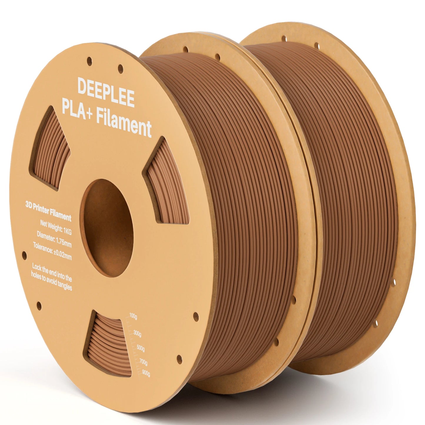 DEEPLEE PLA+ Filament 1.75mm 3D PLA for 3D Printer Consumables Material Compatible with Most FDM Printers(1KG/Spool, 2.2 lbs)