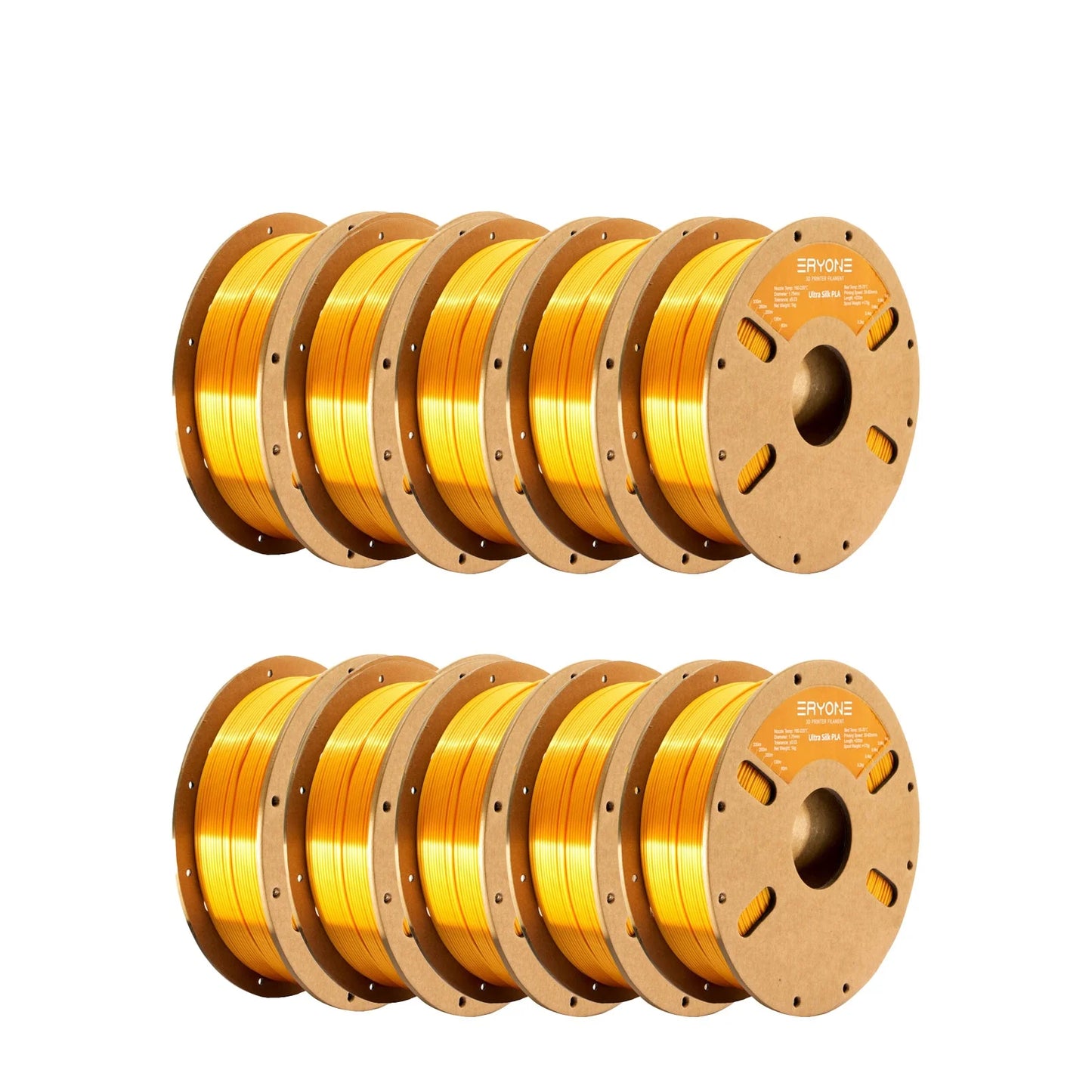 Eryone Promotion New Arrival Ultra SILK PLA Filament 3D Printing 1/3/5/10KG 1.75mm For 3D Printer High Quality Fast delivery