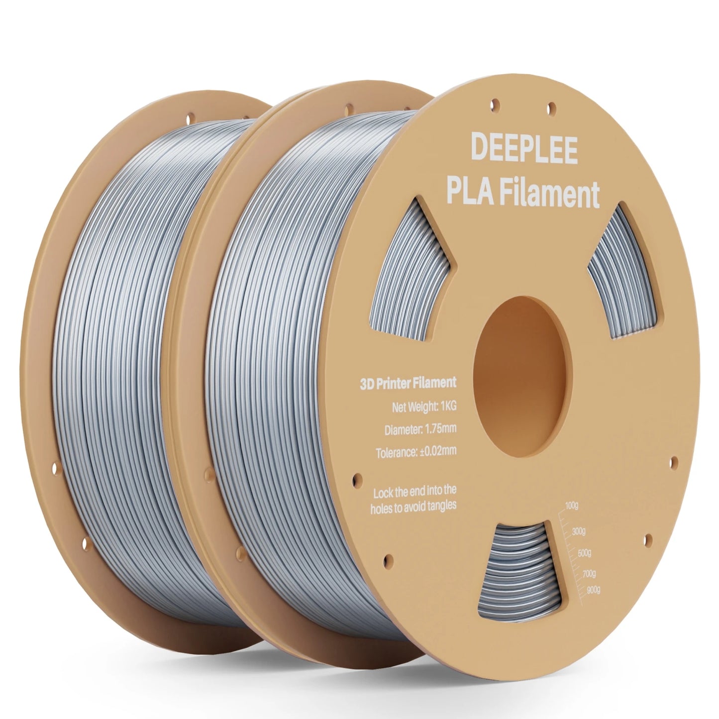 DEEPLEE 10KG Silk Filament PLA 1.75mm 3D Printer Filament for FDM 3D Printers Elegoo PLA for Elegoo Centauri Carbon