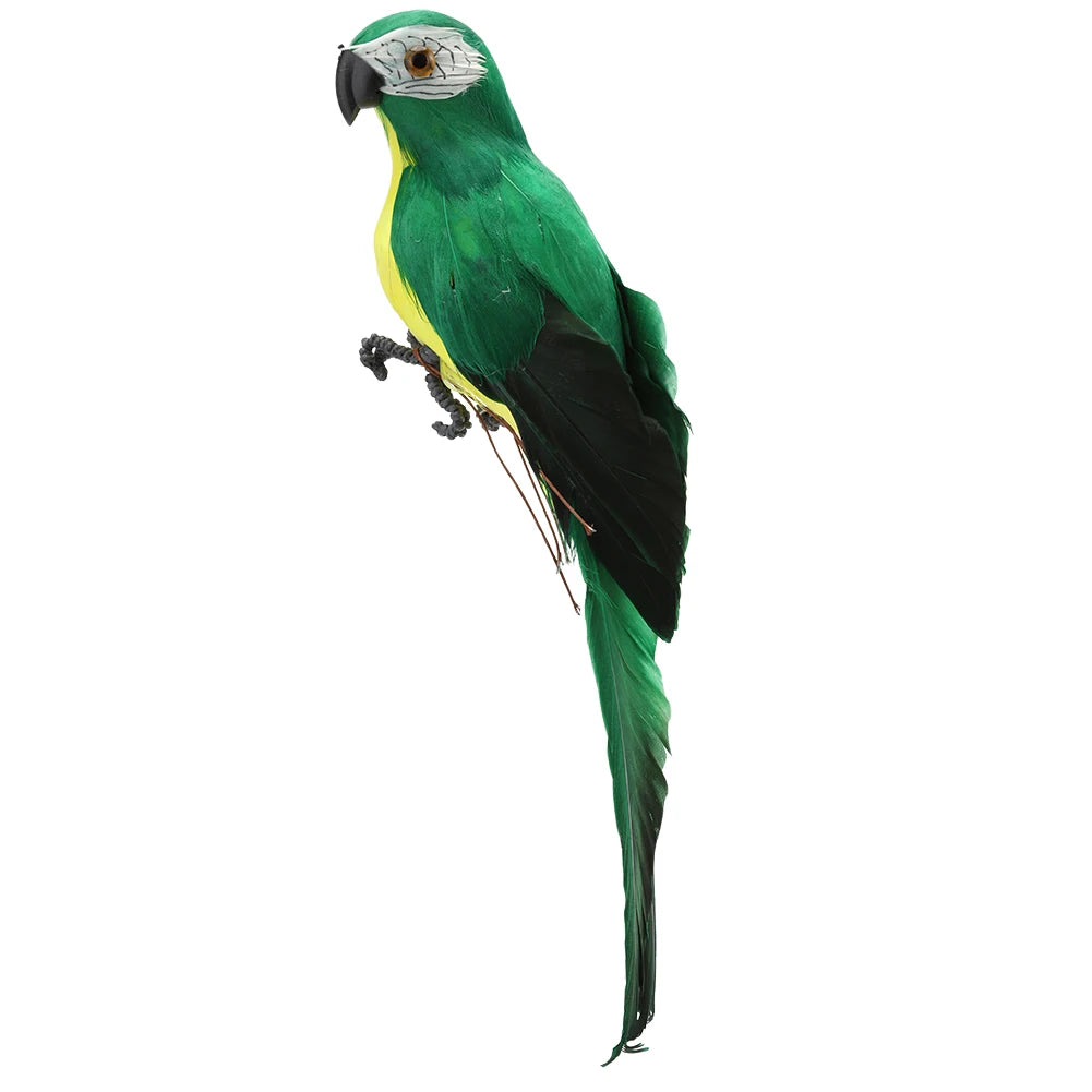 Artificial Simulation Foam Bird Creative Foam Feather Artificial Parrot Fake Animal Bird Imitation Bird Model Home Ornament